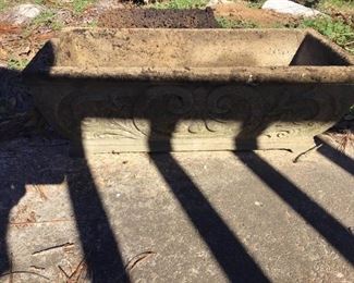 Concrete Rectangle Planter