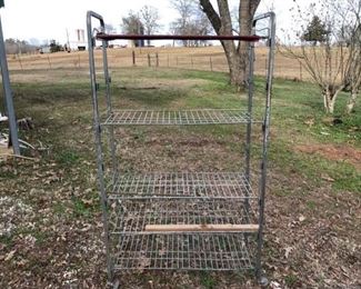 Vintage Metal Utility Cart