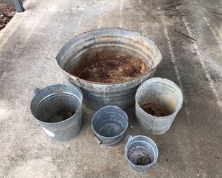 Galvanized Buckets