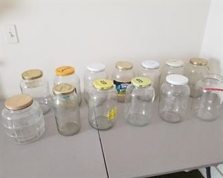 Vintage 1 Gallon Pickle Jars