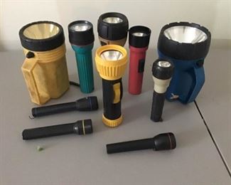 Assortment of Flashlights
