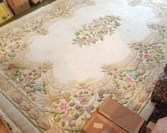 Large Floral Rug