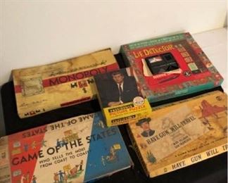 Vintage Games and Puzzles
