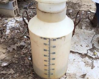 Vintage Plastic Milk Jug