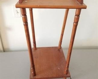 Small Wood Accent Table