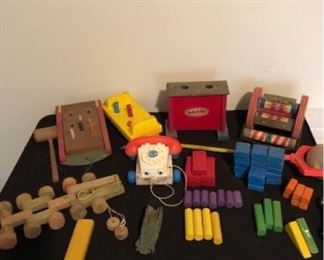 Vintage Toys and Blocks