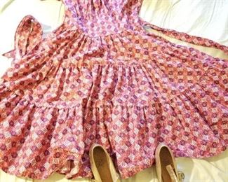 Clogging Dress adn Stevens Stomper Shoes