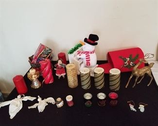 Assortment of Christmas Decor