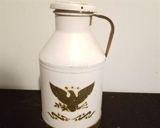 Vintage Eagle Milk Can