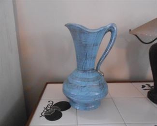 20" tall decorative pitcher