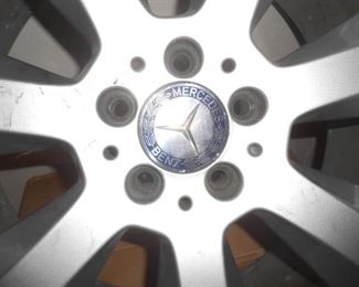 4 Mercedes size 20" wheels (no charge for scratches  :-}