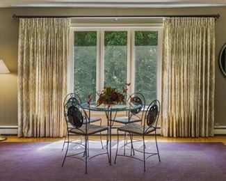 SMALL TABLE AND CHAIRS