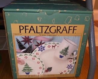 Pfaltzgraff “Nordic Christmas” dishes.....