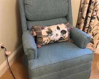 Upholstered rocker 