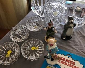 Waterford and Orrefors crystal