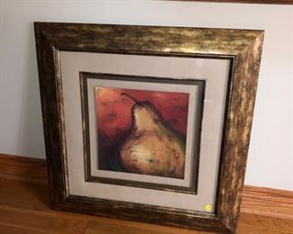 Framed artwork