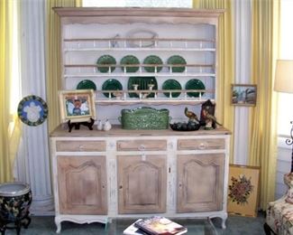 Welsh type painted cabinet