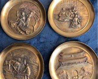 Brass decorative Plates https://ctbids.com/#!/description/share/315846