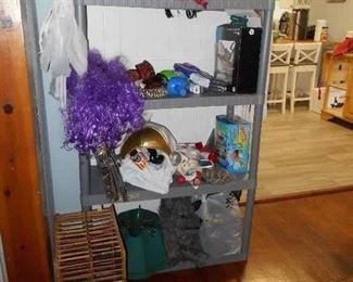 Halloween items, etc.