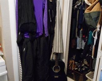 Biker outfits, Guitar, etc.