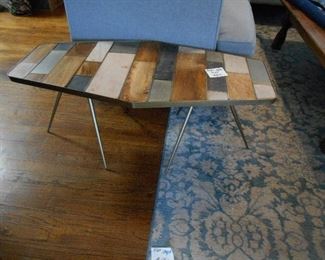 retro table (heavy), carpet