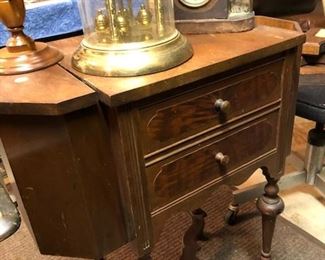 accent tables, clocks