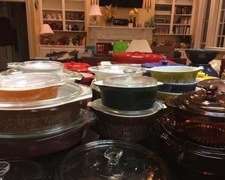 Large Collection of Pyrex & Anchor Hocking