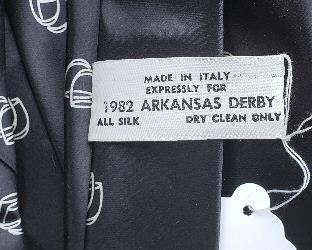 Oak lawn 1982 Arkansas Derby tie. There are more