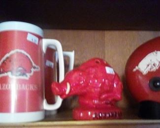 Razorback memorabilia