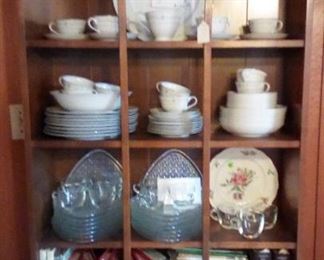 Bookcase, china, books