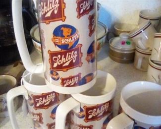 Schlitz insulated mugs