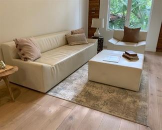 Blu Dot sofa, chair and ottoman