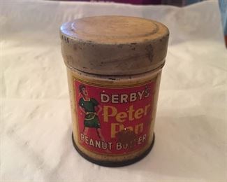 Advertising - Peter Pan peanut butter tin 