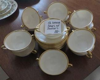 Lennox Soup Bowl & Plates