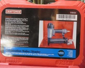 Craftsman Combination Nailer/Stapler