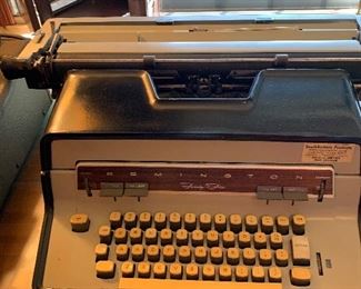 Vintage typewriter