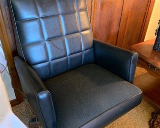 Leather desk chair