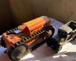 Vintage toy truck
