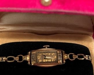 Bulova Gold and Diamond Ladies Watch