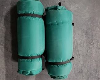 (2) Camping padded mattress pads