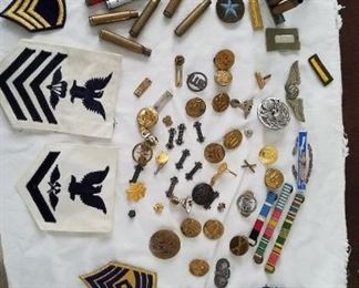 WW1 Metals .and Patches. 