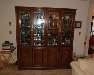 Ethan Allen display cabinet