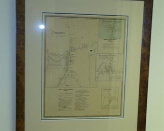 Old map of Carmel NY area