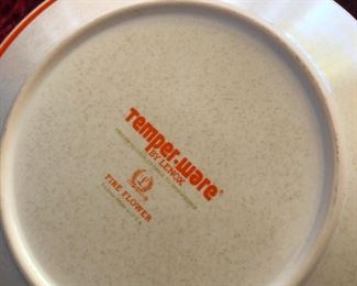 Vintage Temper-Ware by Lenox -- these gotta be from the 70s because the word "microwave" is not on them