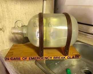 What happens when you break the glass? Is there like a gas that poisons the region?