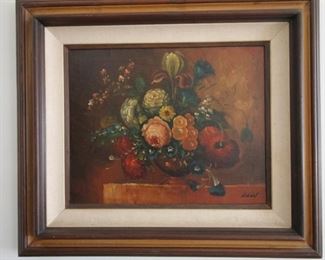Antique oil painting