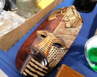 Wooden African mask