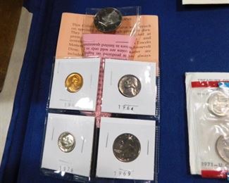Proof coins