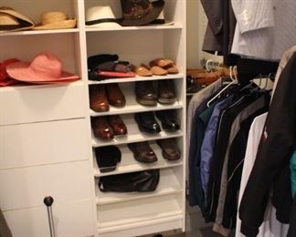 Large size men's clothing and shoes.  