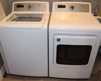 Samsung  washer and electric dryer set.  Like new.  